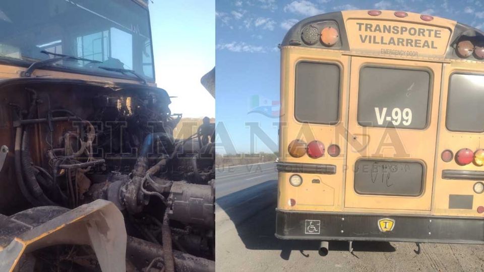 El autobús habría presentado un cortocircuito.