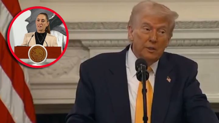 'En esta ocasión aprendí algo': Trump reconoce nuevamente a Claudia Sheinbaum y su campaña antidrogas