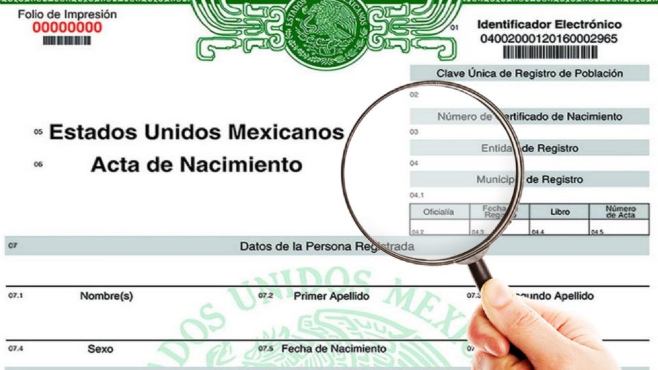 Acta de nacimiento: así puedes corregir el documento en línea