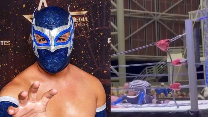Luchador mexicano sufre terrible lesión tras fallar movimiento | VIDEO