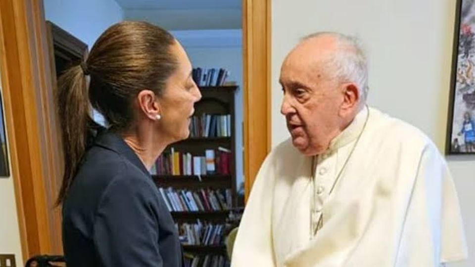 Sheinbaum destacó la importancia de la figura papal en el contexto actual, y sus beneficios en la conciencia del mundo