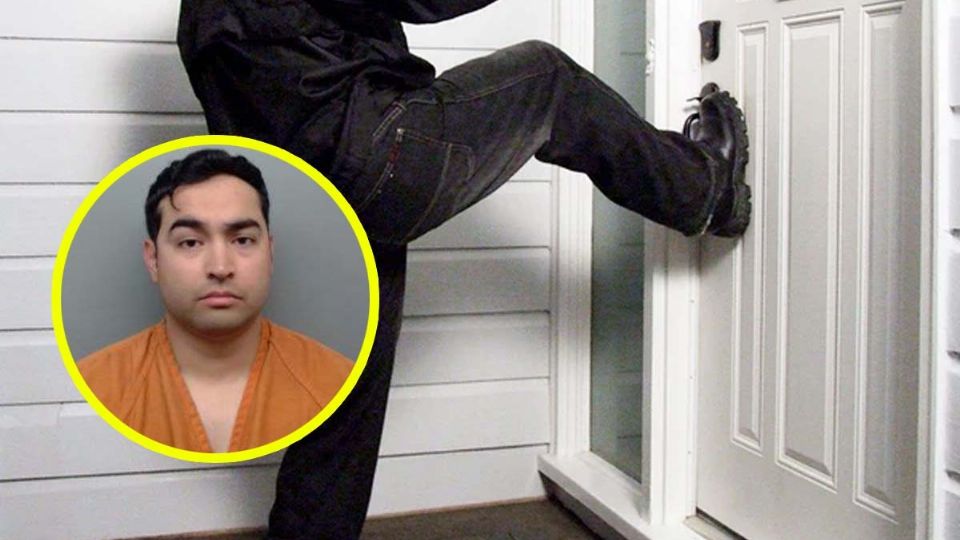 Policía de Laredo ocasiona destrozos