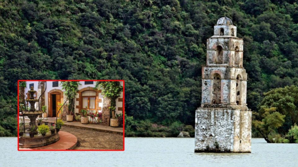 Iglesia bajo el agua