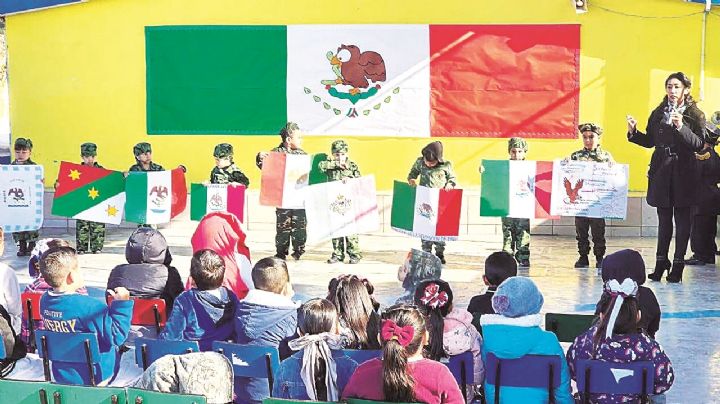 Resaltan niños valores cívicos