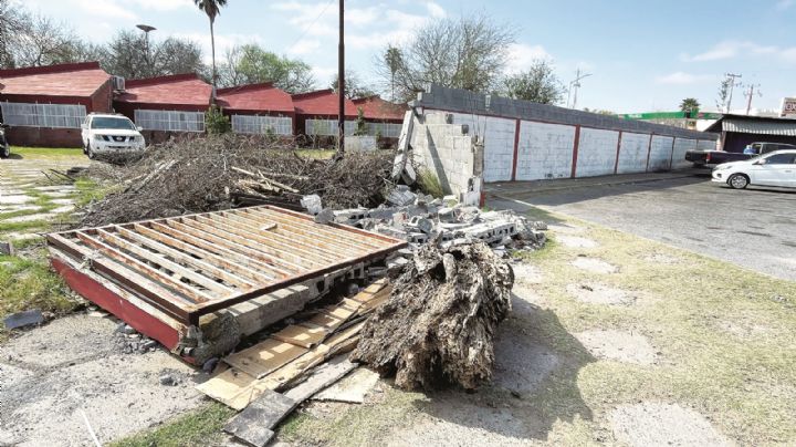 Nuevo Laredo: alumnos en peligro; barda está por caer