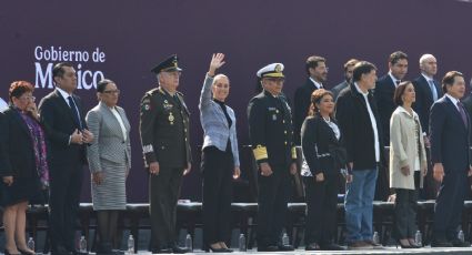 Sheinbaum encabeza conmemoración por los 500 años de la muerte de Cuauhtémoc