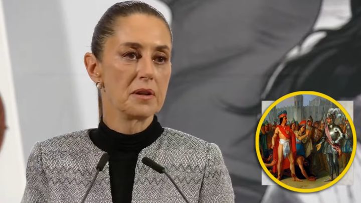 Sheinbaum reitera petición de perdón de la corona española por la conquista a México