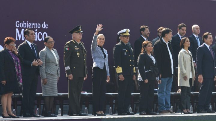 Sheinbaum encabeza conmemoración por los 500 años de la muerte de Cuauhtémoc