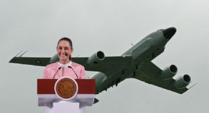 Aclara Claudia Sheinbaum situación con el avión 'espía' de Estados Unidos