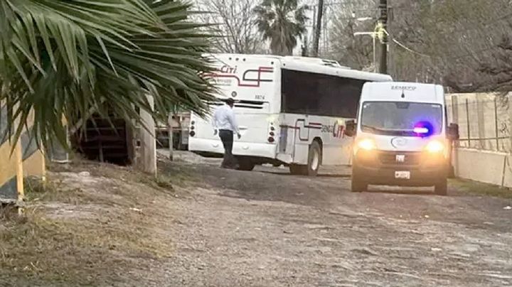 Muere conductor de transporte de personal Senda Citi al quedar atrapado en medio de una balacera