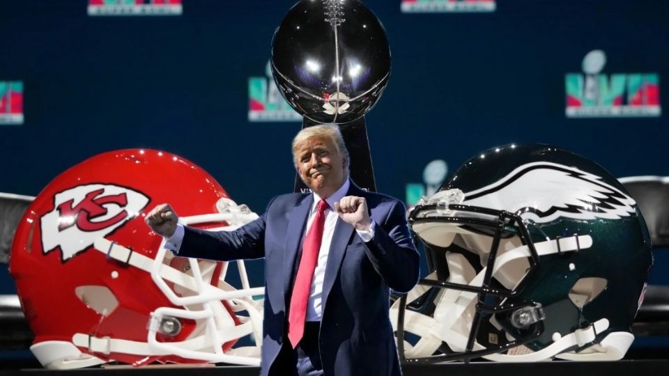 Trump estará en el juego por la corona de la NFL.