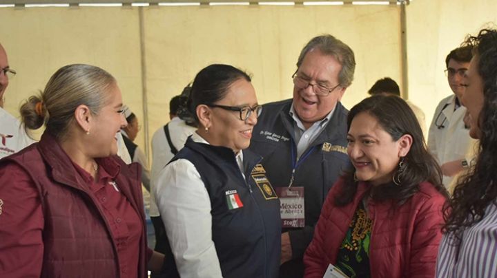 'México te abraza': secretaria de Gobernación recorre los Centros de Atención a Migrantes en Tamaulipas