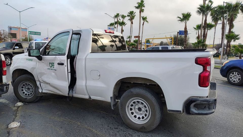 Accidente en avenida Reforma