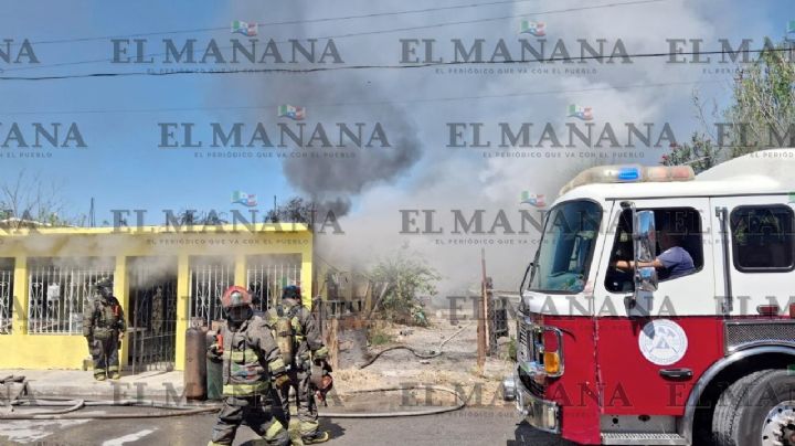Nuevo Laredo: pareja de abuelitos se salva de morir de llamas infernales en la colonia Buenavista