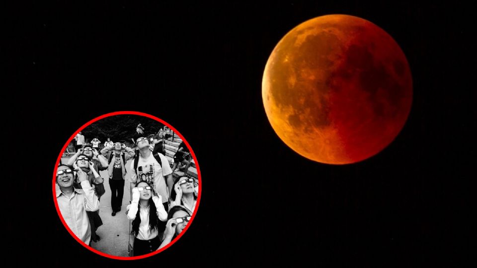 Eclipse lunar de marzo 2025: ¿es seguro verlo directamente?