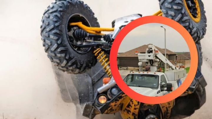 Tres jóvenes declarados fuera de peligro tras accidente en ATV en Laredo; sufren fracturas craneales