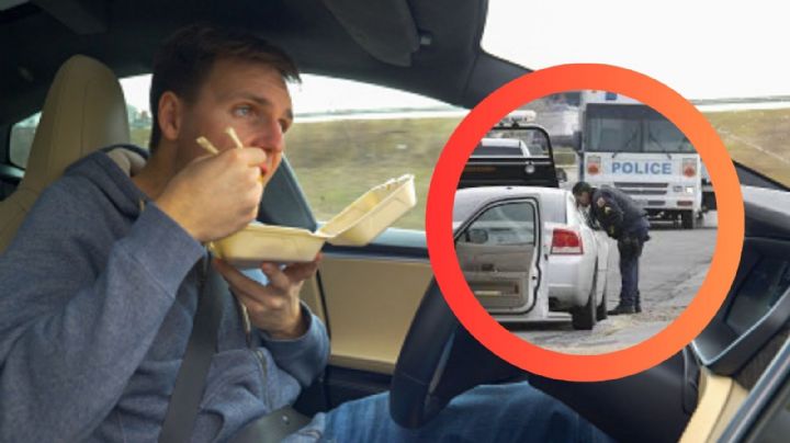 Texas: ¿te pueden multar si comes mientras conduces?; esto es a lo que podrías enfrentarte