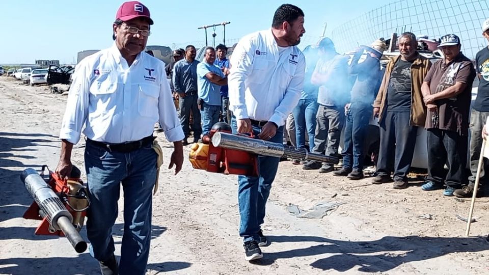 Combaten el mosquito