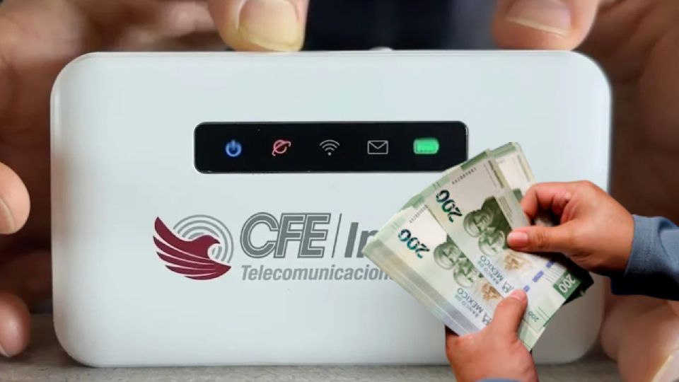 ¿Cuánto cuesta el módem portátil de la CFE Internet en marzo de 2025?
