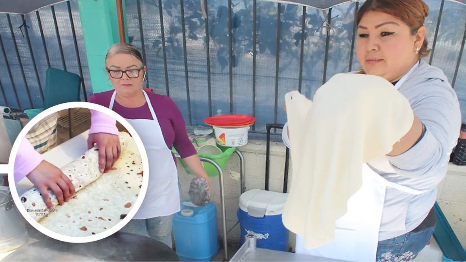 Los burritos gigantes de la frontera.