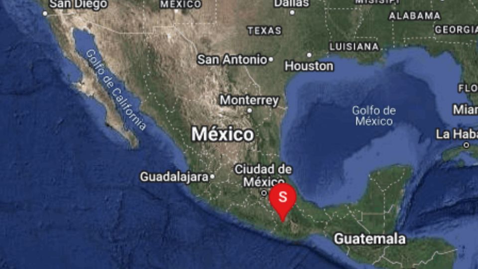 El movimiento telúrico se registró en Oaxaca