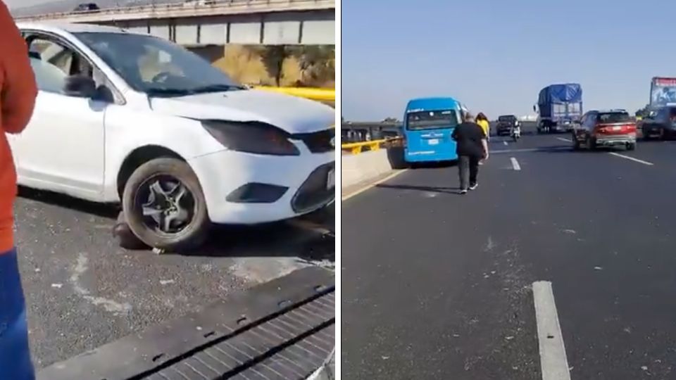 Automovilista atropellado por su propio coche