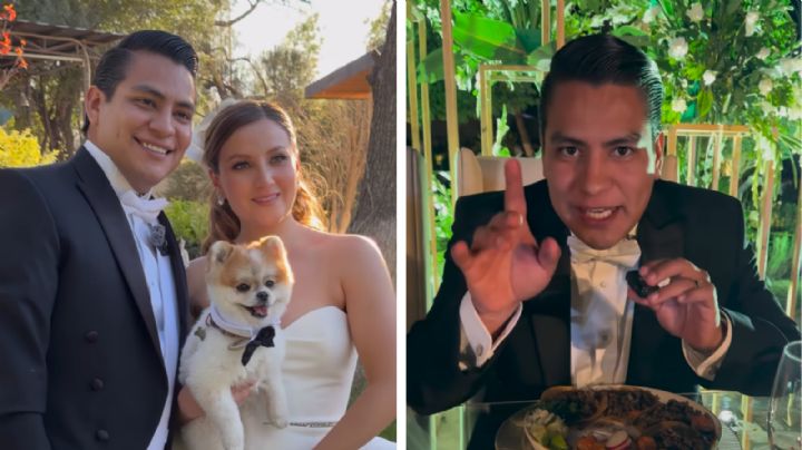 Se casa 'El Arqui' en Saltillo; sorprende a sus invitados con atípico menú | VIDEO