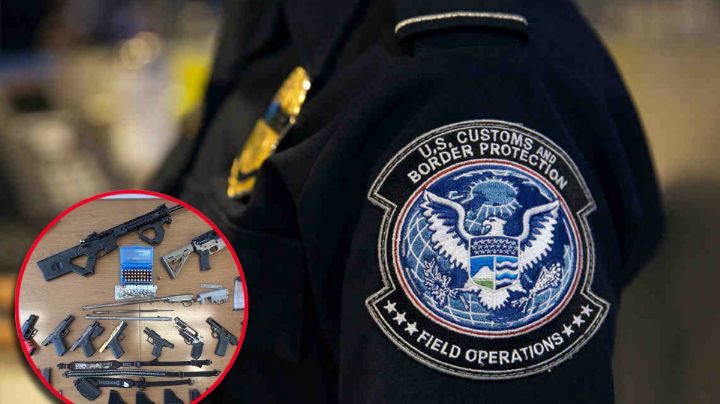 Decomisan 16 armas de fuego en la frontera de Texas con México