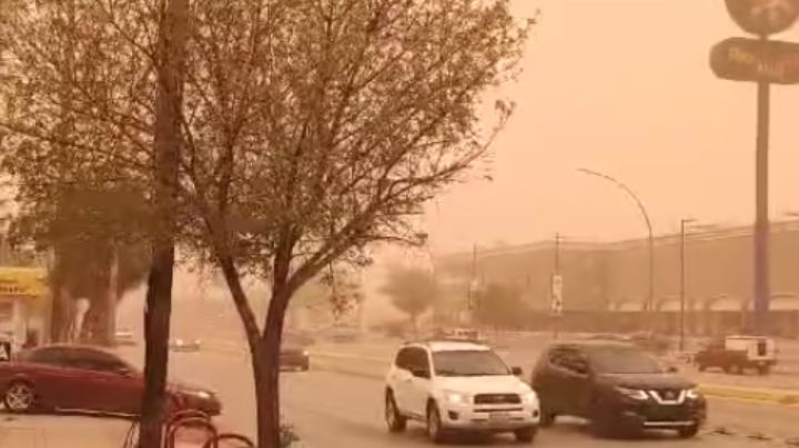 Por tormenta de arena, cierran esta carretera de Chihuahua hasta nuevo aviso | VIDEO