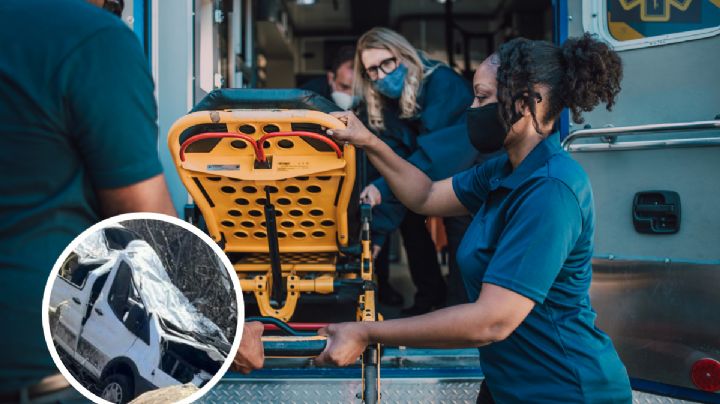 Ponchadura de llanta provoca la muerte de seis universitarios; 10 más resultaron lesionados