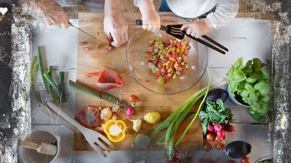 La edad adecuada para cocinar.