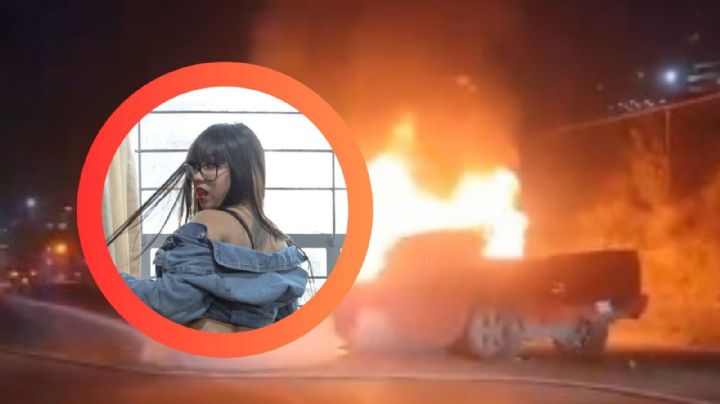 Este es el estado de salud de Robertita Franco; su camioneta ardió en llamas | VIDEO