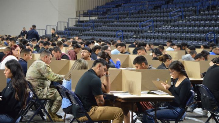 Más de 500 aspirantes se enfrentan al examen para unirse a la Policía de Laredo