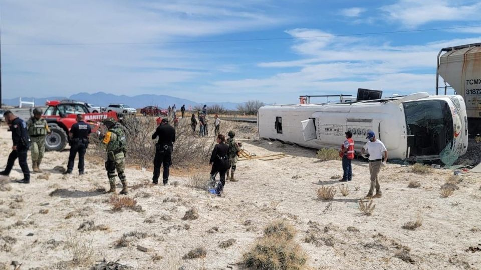 El accidente dejó al menos a 23 heridos y al conductor del autobús en paradero desconocido