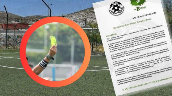 Árbitro está en coma luego de ser brutalmente golpeado en cancha de futbol rápido