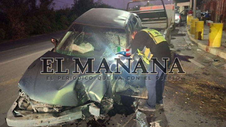 Nuevo Laredo: dos estudiantes del CBTis 137 no llegaron a clases; tuvieron serio accidente