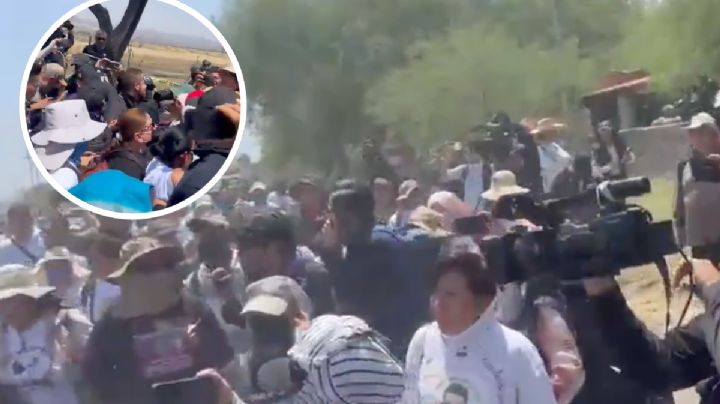 'Madres buscadoras' dan portazo en el Rancho Izaguirre | VIDEO