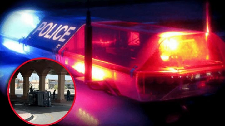 Accidente vial en Laredo: volcadura de camioneta causa congestionamiento en Bulevar Bob Bullock