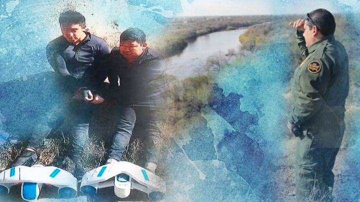 Migrantes hacen uso de drones submarinos para cruzar el Río Bravo; casi logran su objetivo
