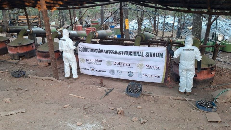 El laboratorio fue desmantelado.