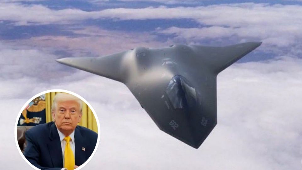 El presidente Donald Trump mencionó que ya se inició la construcción de sus nuevos aviones de combate