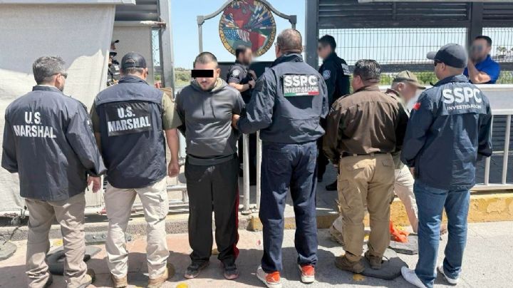 Cae Félix Alberto 'N', era buscado por los marshalls de EU; lo entregan a mitad del puente