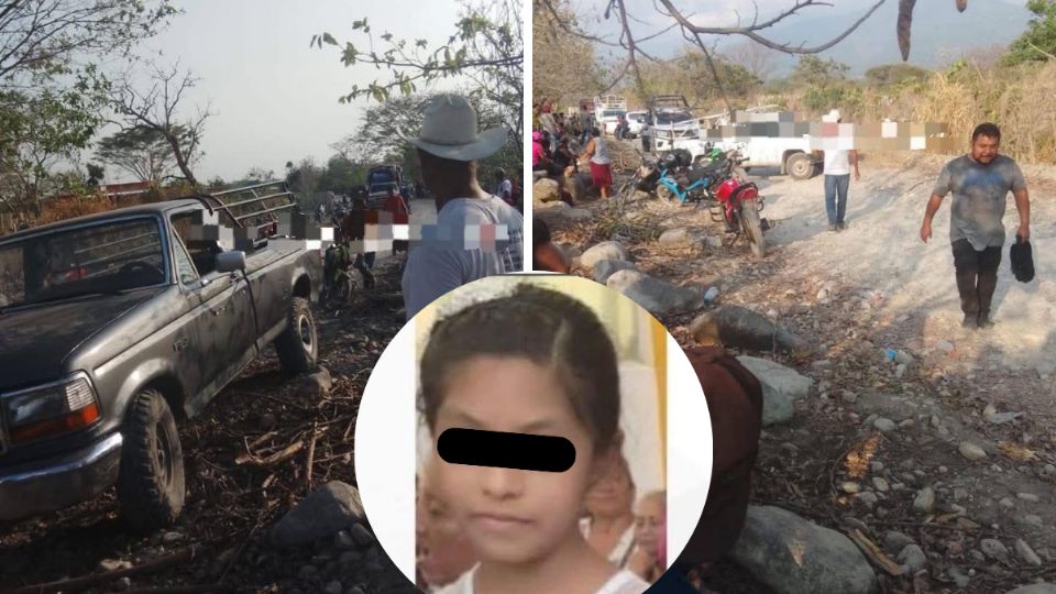 El cuerpo de la menor fue encontrado en un predio de terracería