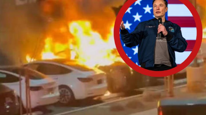 Estados Unidos va contra hombre por quemar vehículos de Tesla