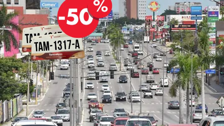 Pago de placas, engomado y tarjeta de circulación al 50% de descuento en Tamaulipas a estos vehículos