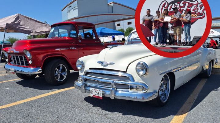 Disfrutan chicos y grandes del Car Fest 2025 en Nuevo Laredo