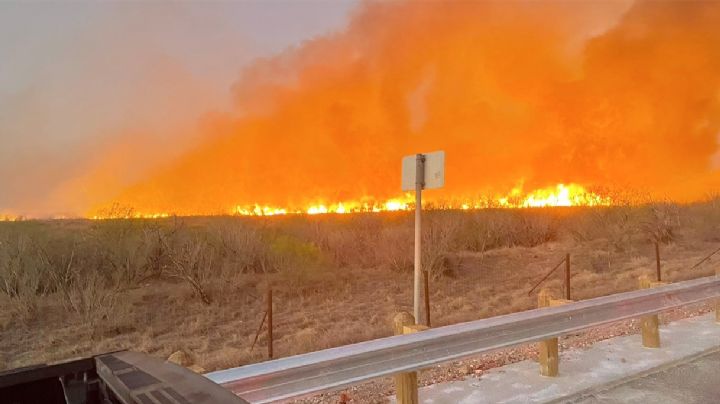 Fuerte riesgo de incendios por vientos extremos en Laredo, condado de Webb y el sur de Texas