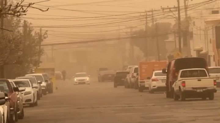 Tormenta de arena se 'traga' el sol en Ciudad Juárez y El Paso, Texas; los deja en penumbras