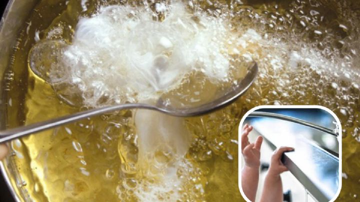 Bebé resulta con quemaduras de aceite debido a un descuido doméstico; su madre lo cuidaba