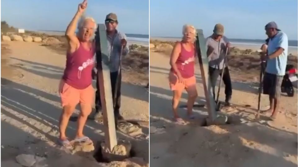 Pobladores enfrentan a extranjera que buscaba limitar el acceso a la playa en México